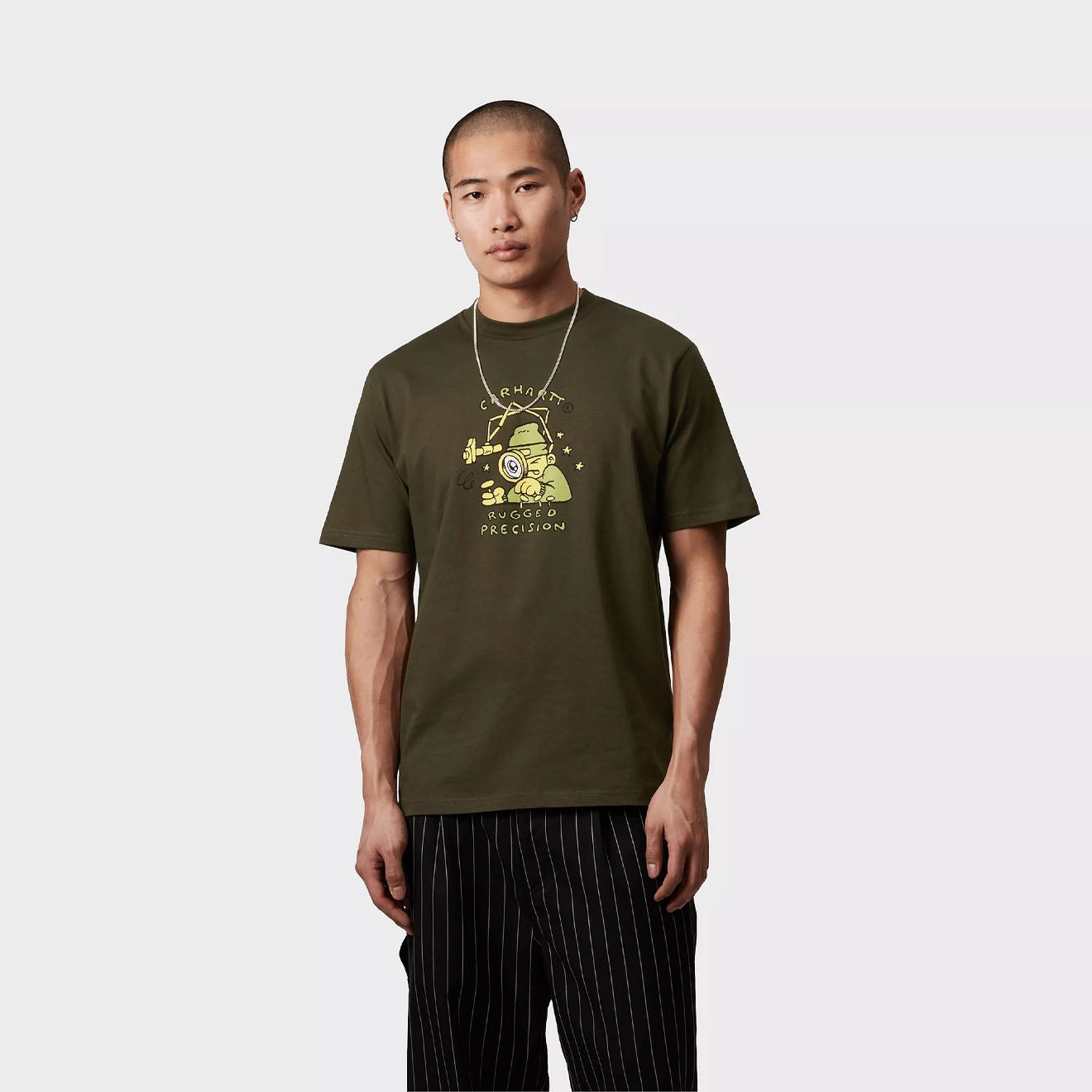 Todays Steal Sale Ending Soon Carhartt Wip S/S Precision Work T-Shirt Turtle