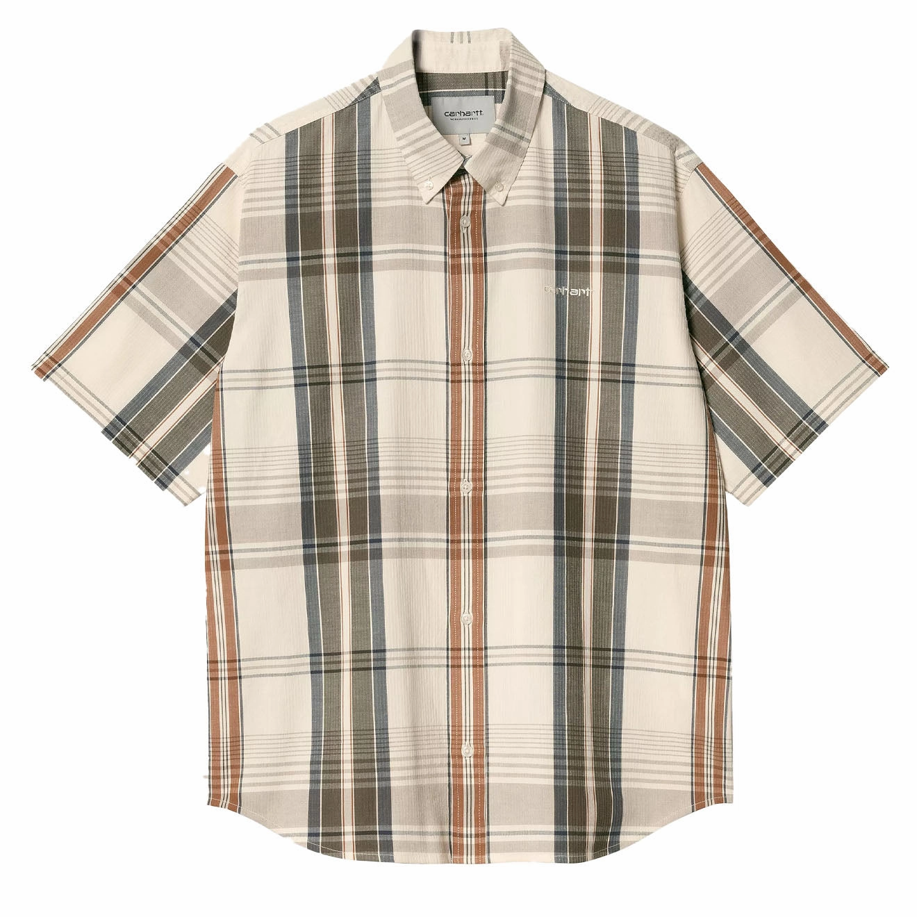 Big Savings Today Carhartt Wip S/S Roslin Shirt Roslin Check / Natural / Wax