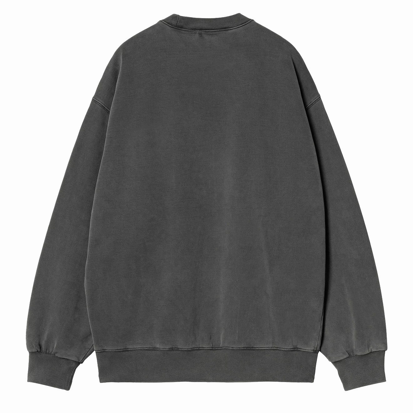Trending Offer Today Carhartt Wip Vista Sweat Graphite Garment Dyed