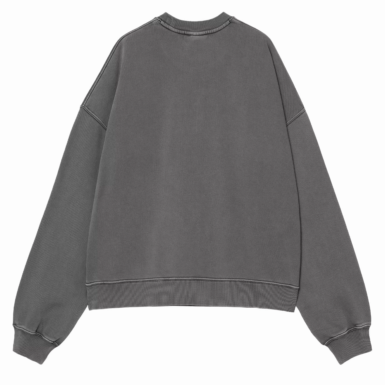 Carhartt Wip Womens Benton Sweat Black Garment Dyed Big Savings Today