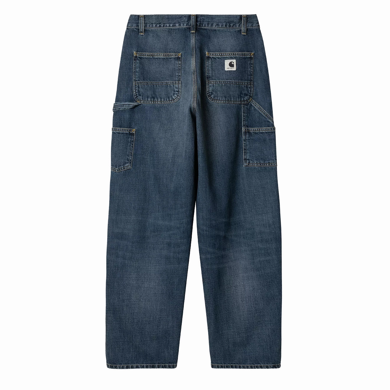 MustHave Gift Ideas Gift Sale Event Carhartt Wip Womens Brandon Double Knee Pant Blue Dark Used Wash
