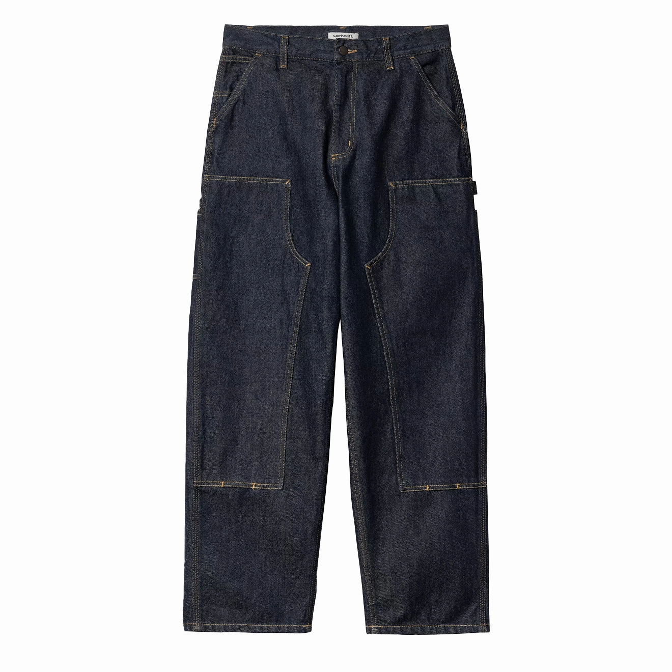 Exclusive Savings Event Perfect Gift Sale Carhartt Wip Womens Brandon Double Knee Pant Blue Rinsed