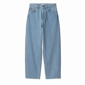 Carhartt Wip Womens Brandon Pant Blue Stone Bleached Save More Online Hot Offer Event