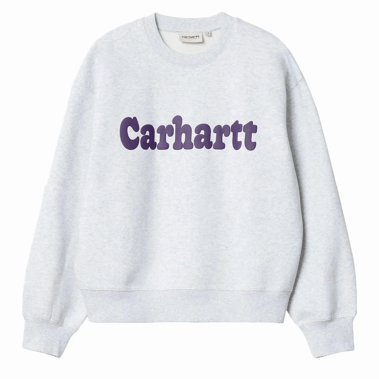 Carhartt Wip Womens Bubbles Sweatshirt Grey Heather / Cassis Today Only Offer