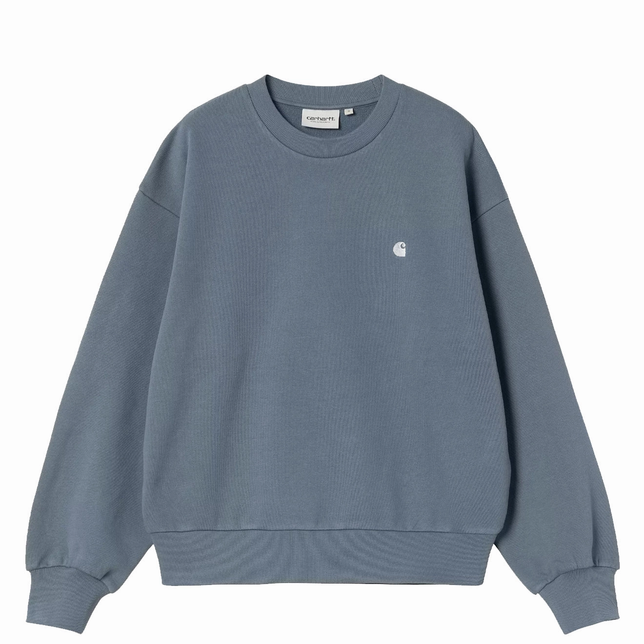 Carhartt Wip Womens Casey Sweatshirt Angelite / Silver Special Steal Event Shop Hot Picks