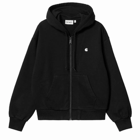 Grab Todays Deal Carhartt Wip Womens Hooded Casey Jacket Black / Silver