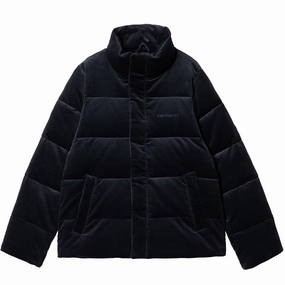 Carhartt Wip Womens Layton Jacket Dark Navy / Dark Navy Best Deal Today Mega Savings Now