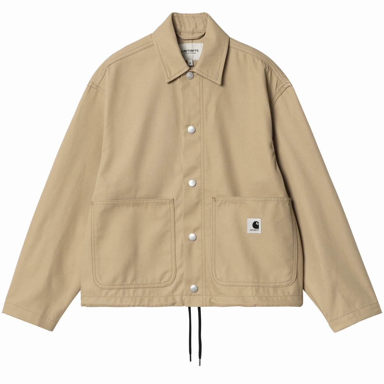 Carhartt Wip Womens Simple Shirt Jac Leather Rigid Trending Today Steal Trending Hot Deal