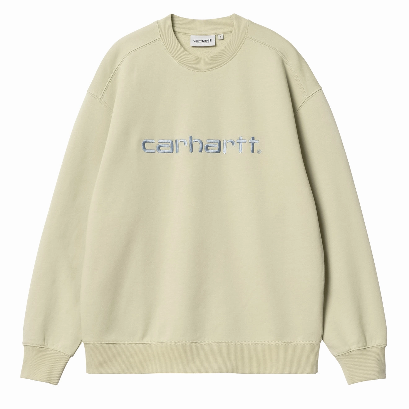 Carhartt Wip Womens Sweat Beryl / Frosted Blue Online Deal Frenzy Grab the Deal Now