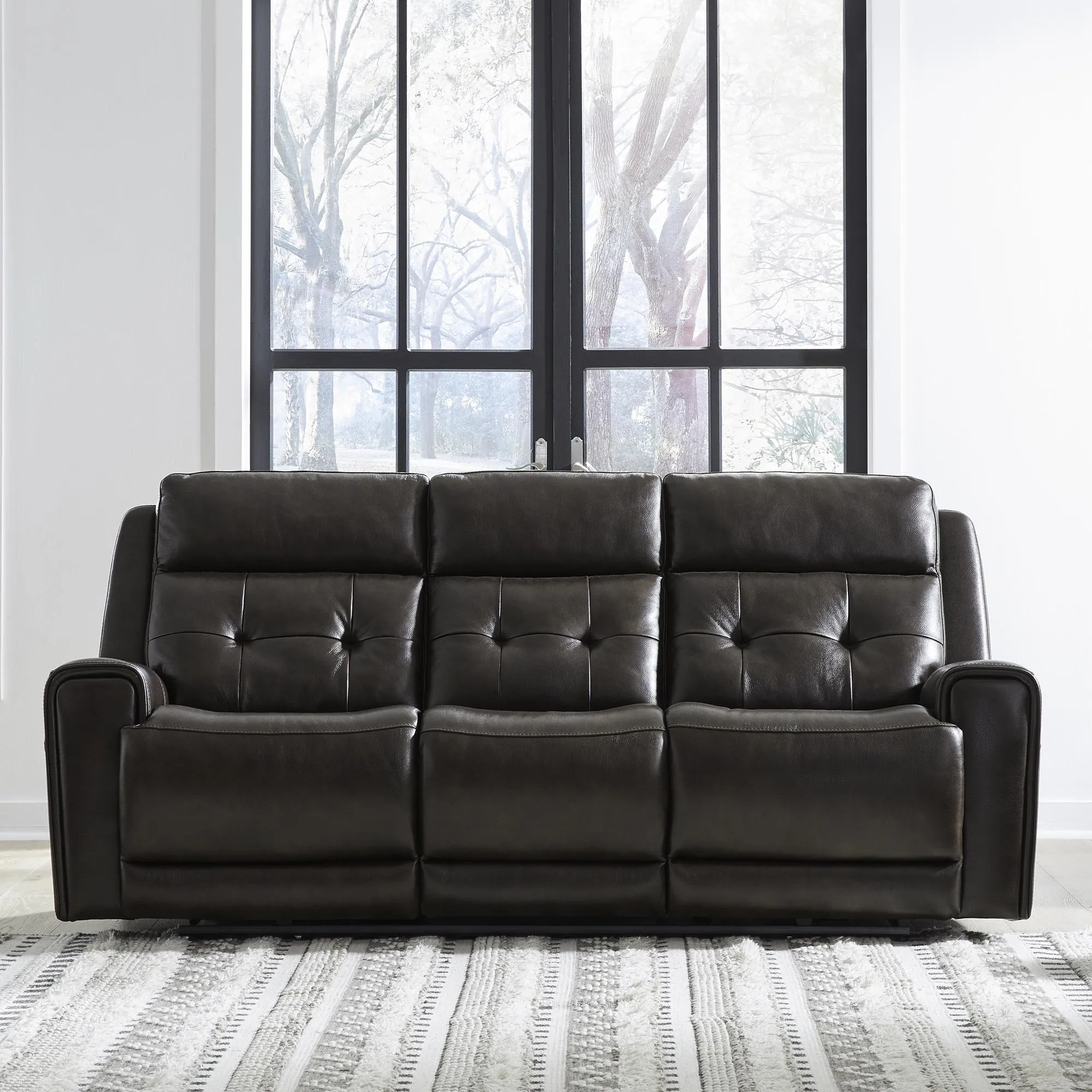 Carrington Sofa P3 & ZG - Dark Brown