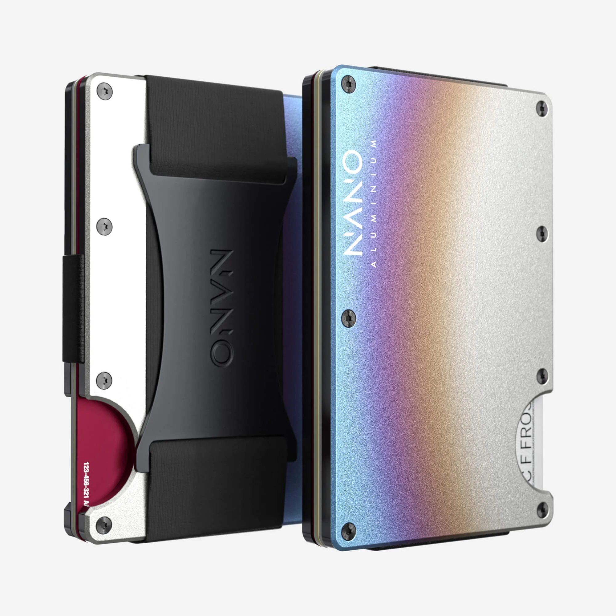 Hot Item Clearance Cash Strap Wallet (Flame Burnt)