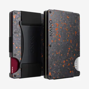 Weekend Flash Offer Grab Save Today Cash Strap Wallet (Nero/Arancione)