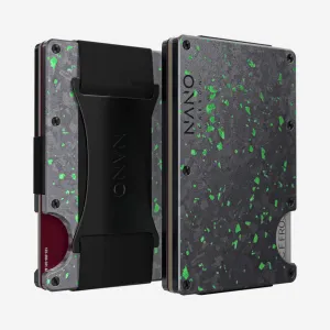 Limited Stock Offer Hot Sale Today Cash Strap Wallet (Nero/Verde)