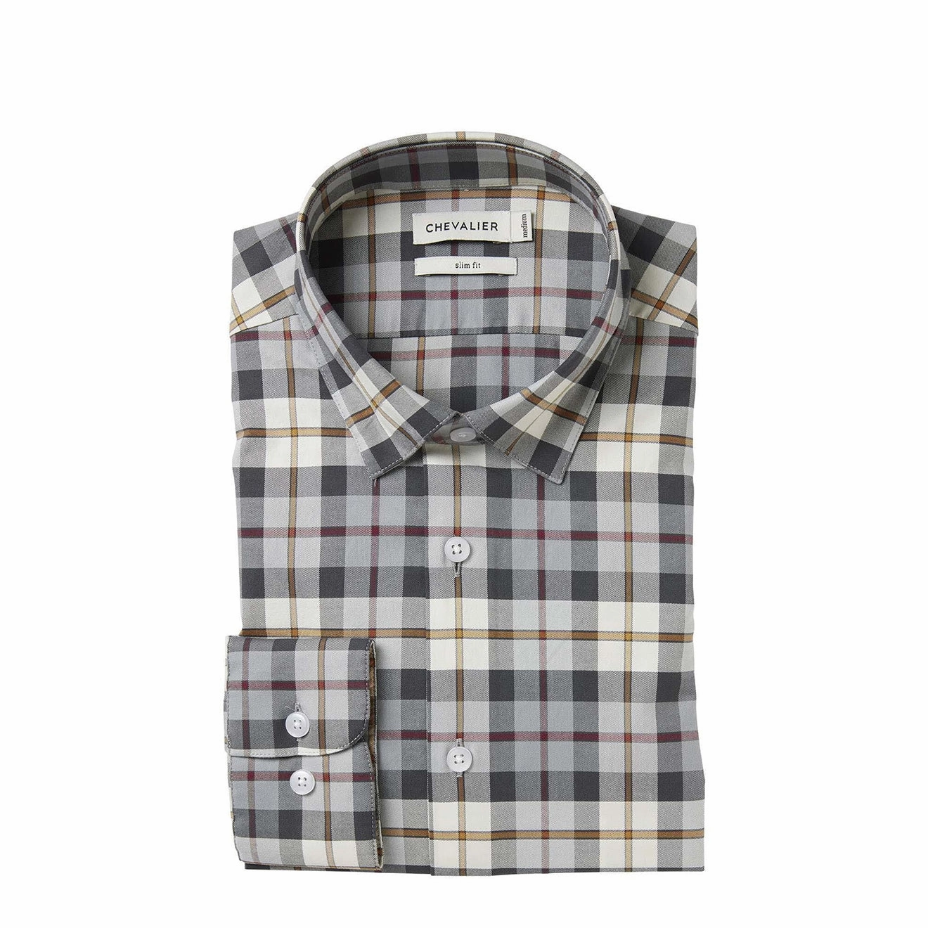 Chevalier Carlton Contemporary Fit Shirt Autumn Fling Checked Todays Hot Pick MustHave Gift Ideas