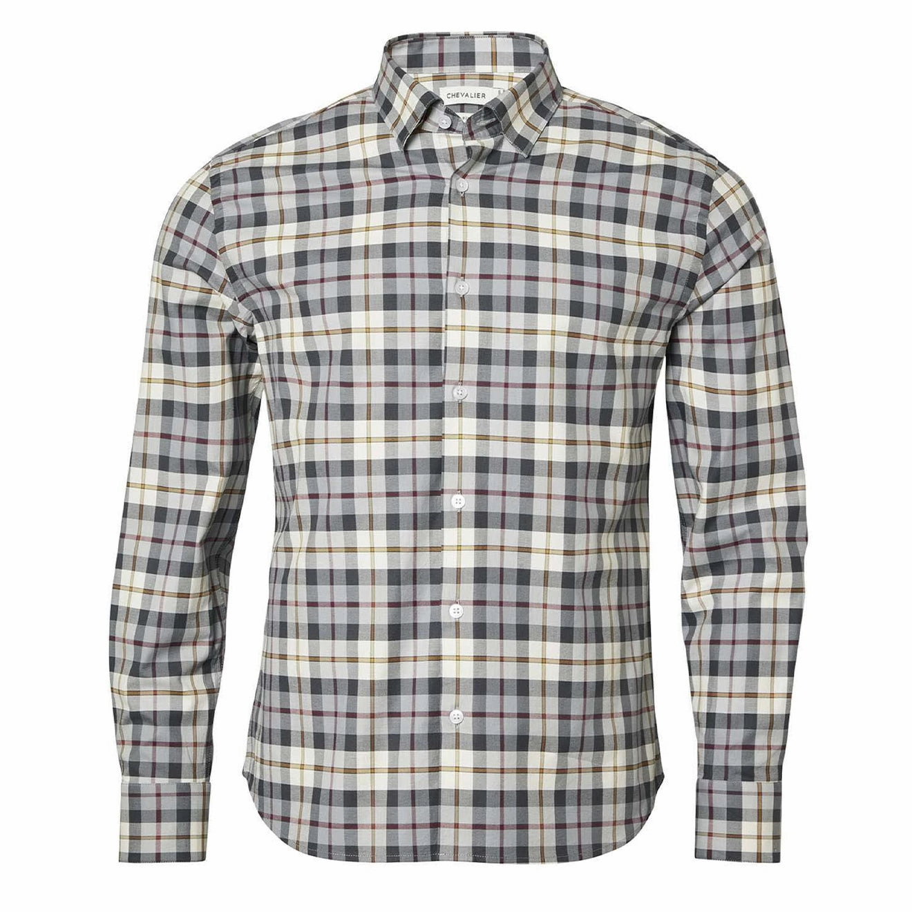 Chevalier Carlton Contemporary Fit Shirt Autumn Fling Checked Shop Hot Picks Limited Stock Hot Deal