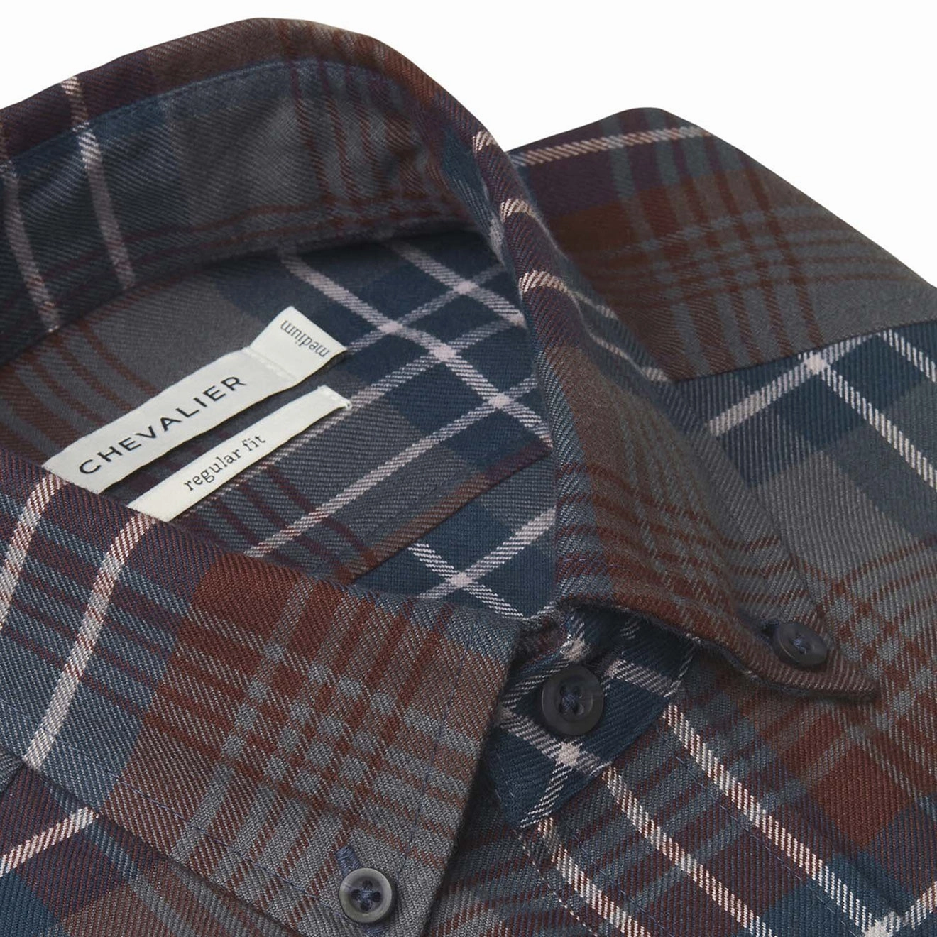 Exclusive Deal Inside Grab Your Deal Today Chevalier Falcon Flannel Shirt Rust Checked