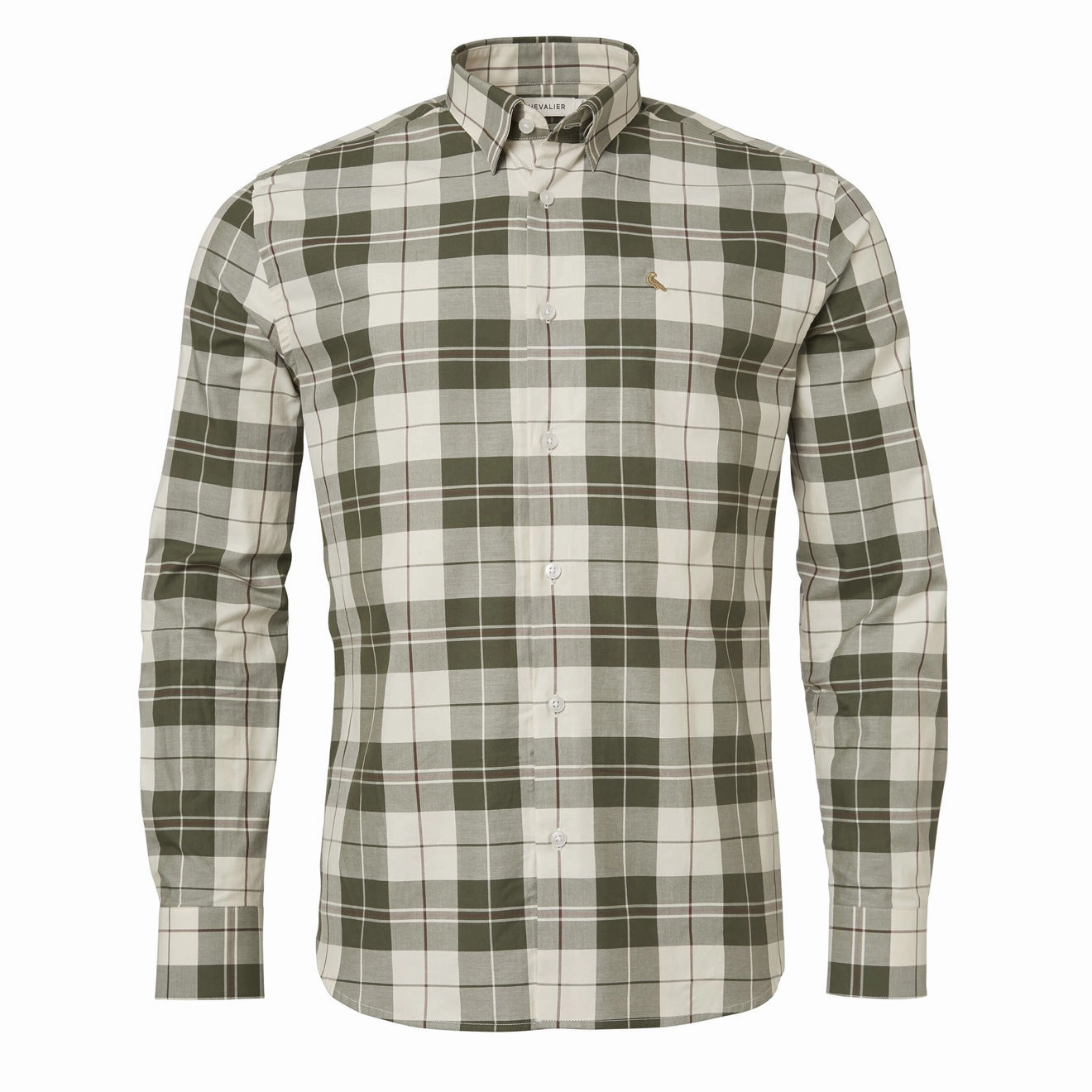 Chevalier Hinwick Shirt Deep Green Checked Flash Sale Now Perfect Gift Offer