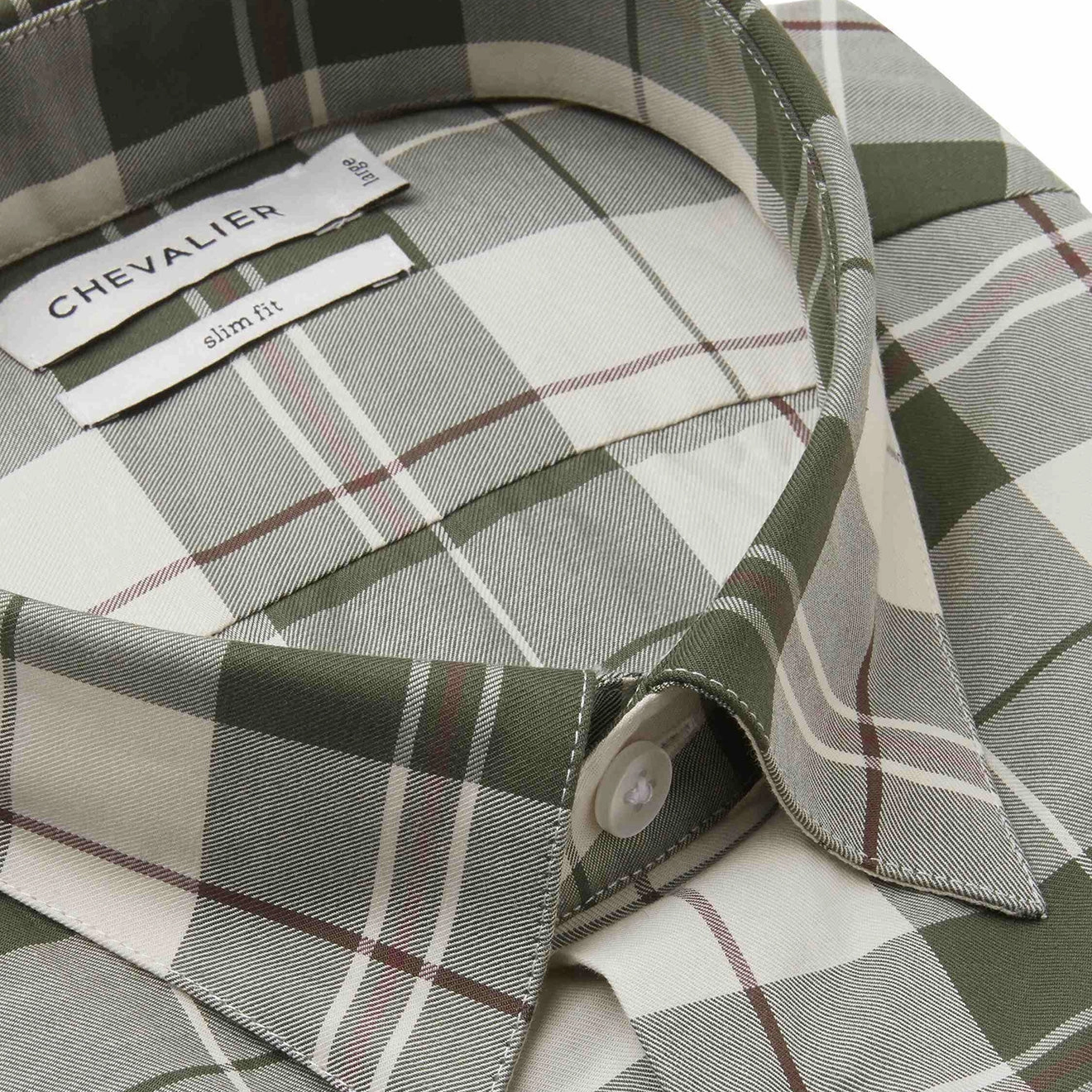 Today Only Special Daily Clearance Deal Chevalier Hinwick Shirt Deep Green Checked