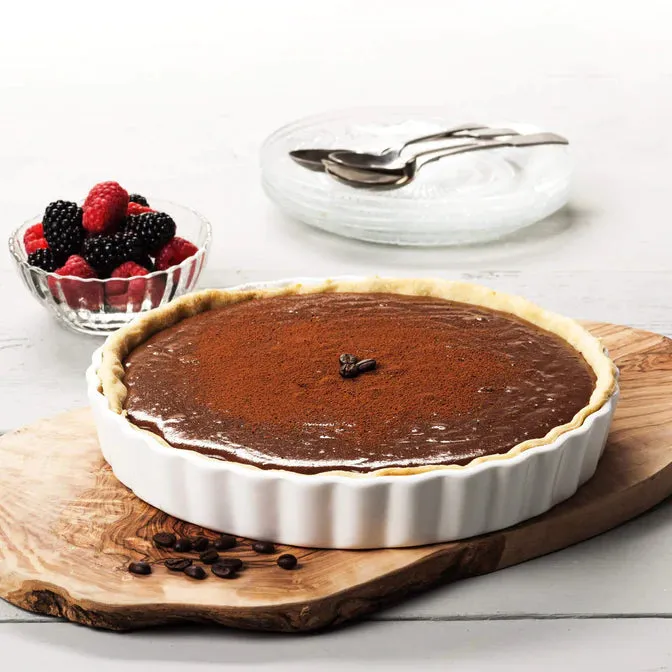 CKS White 22cm Flan Dish