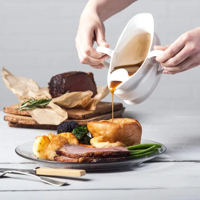 CKS White Medium Gravy Separator