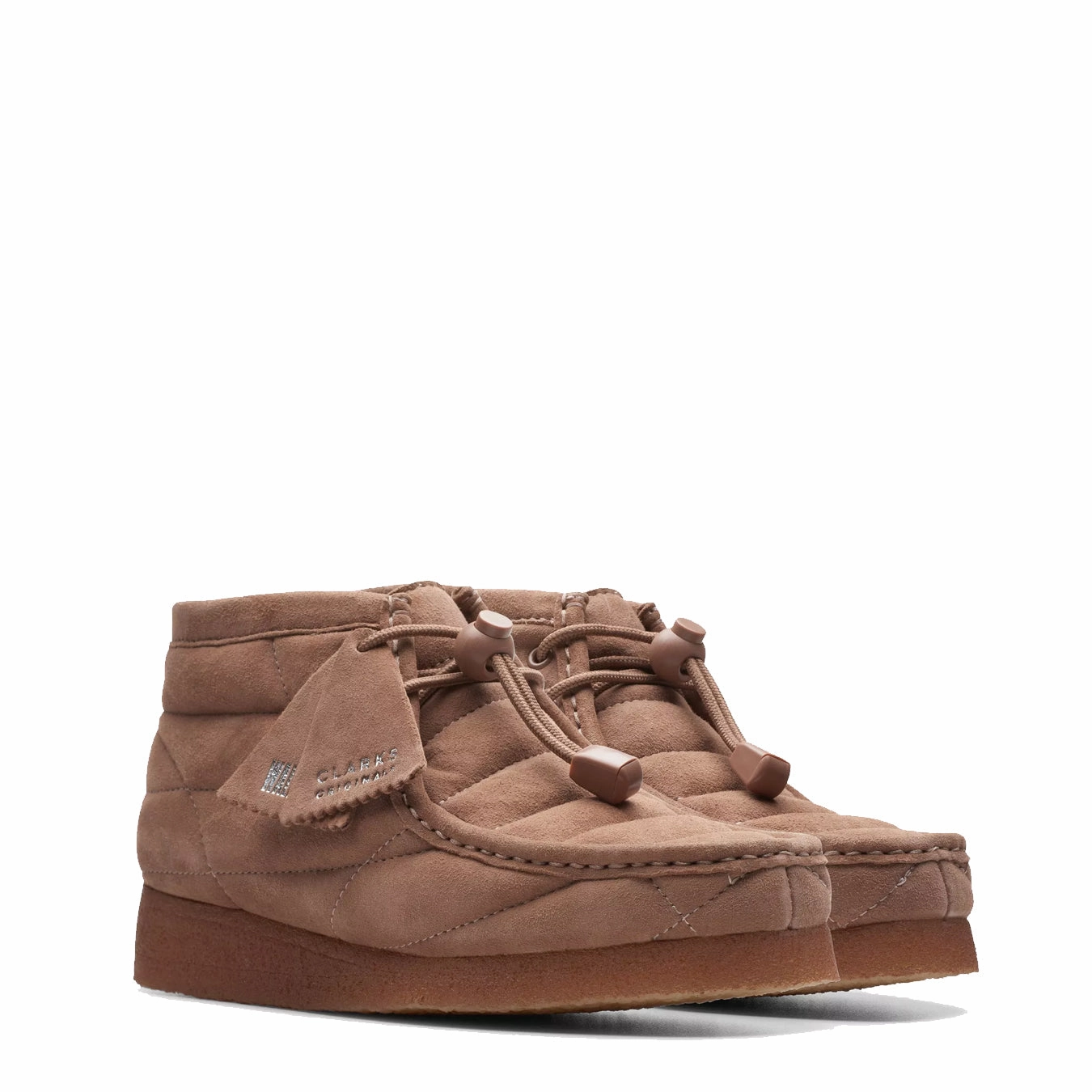 Clarks Originals Womens Wallabee Boot Burnt Brick Suede Trending Savings Now