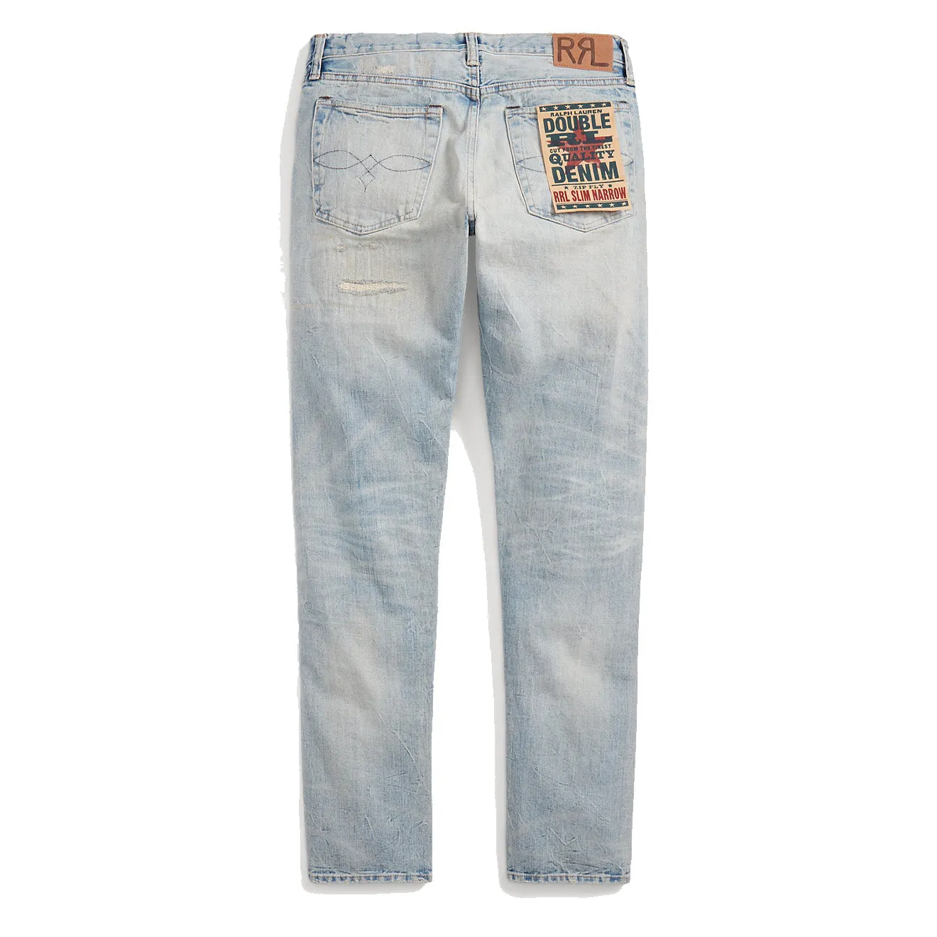Rrl By Ralph Lauren Slim Narrow Fit Stratham Jean Stratham Wash Mega Online Discount