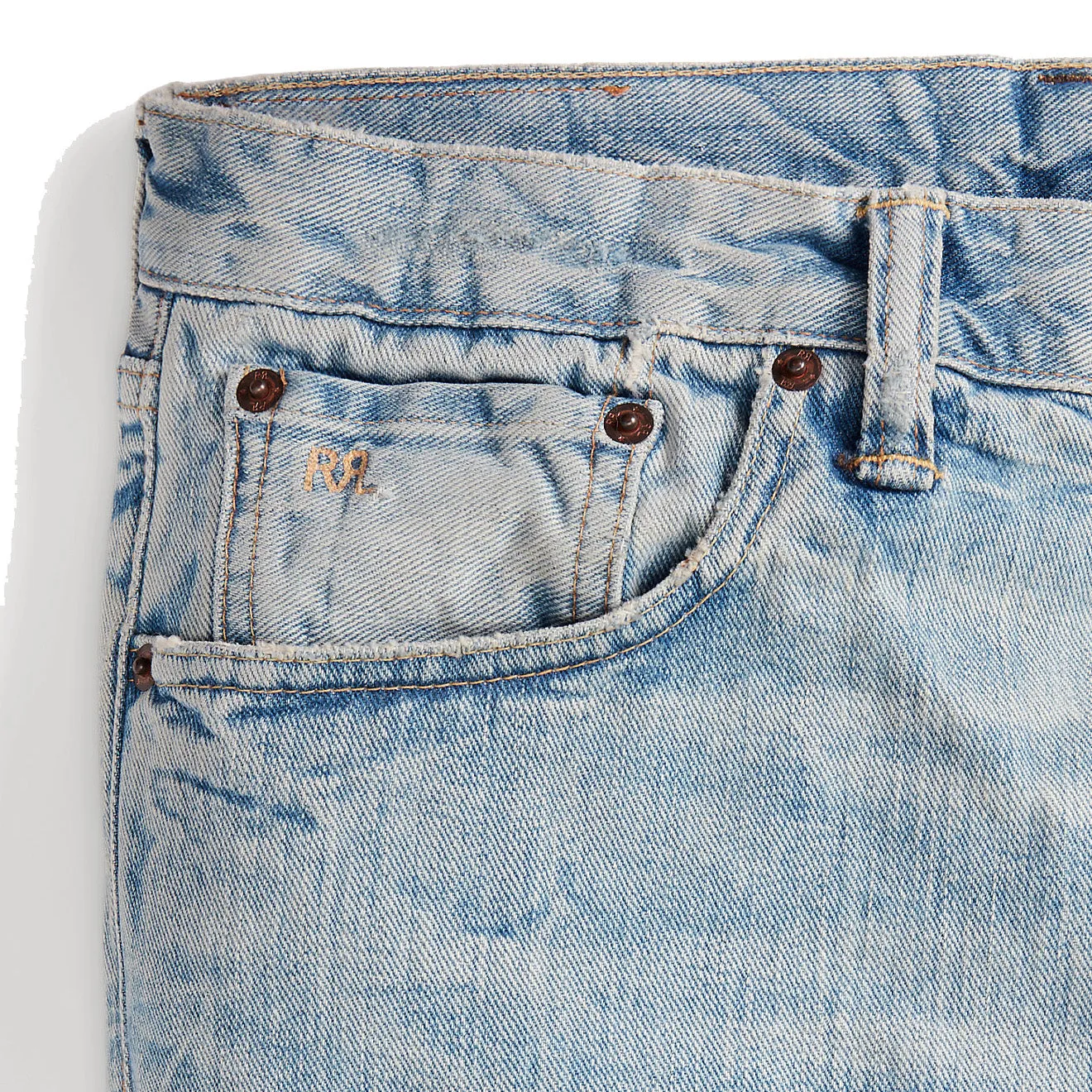 Last Chance Offer Rrl By Ralph Lauren Slim Narrow Fit Stratham Jean Stratham Wash