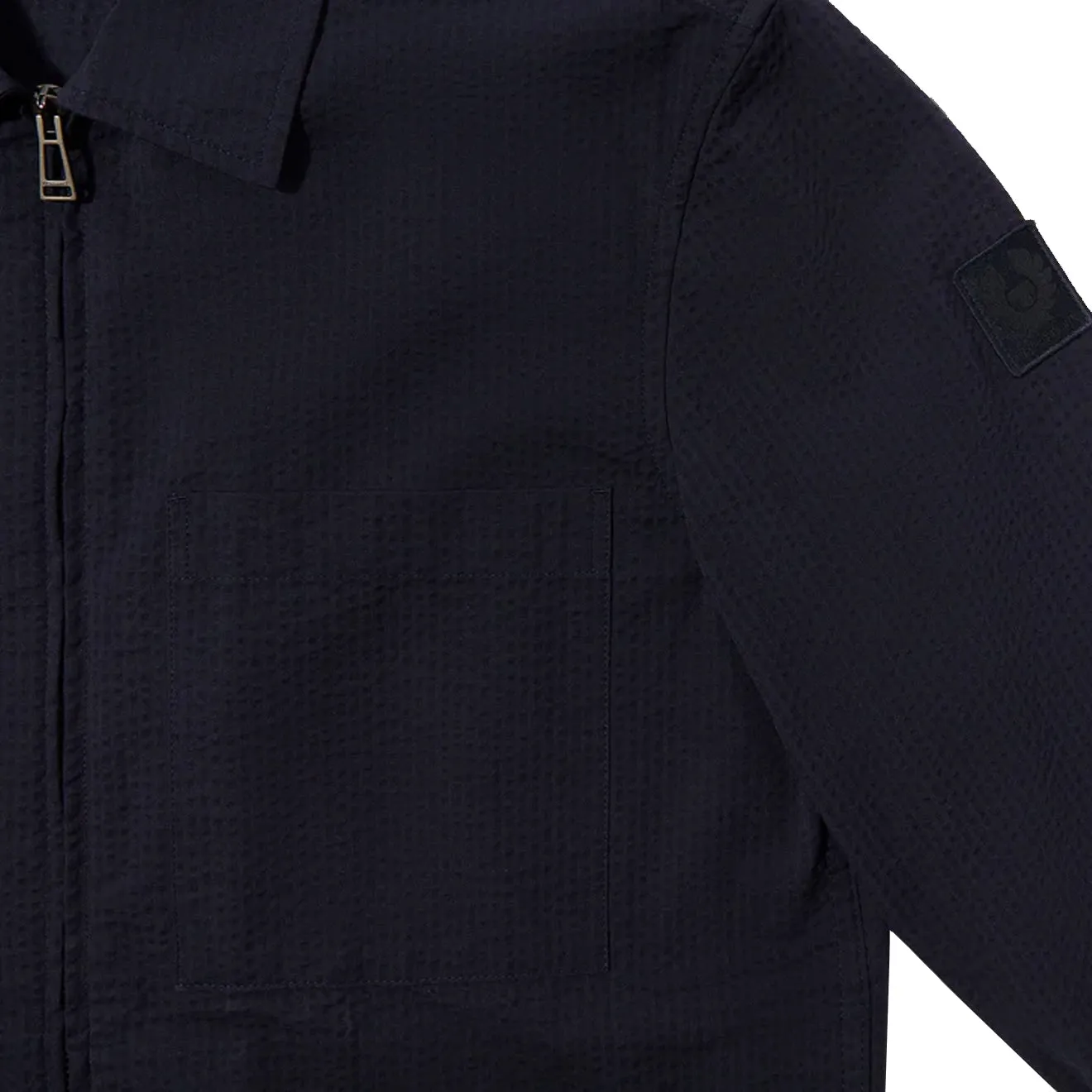 Todays Special Picks Big Clearance Event Belstaff Channel Overshirt Dark Ink