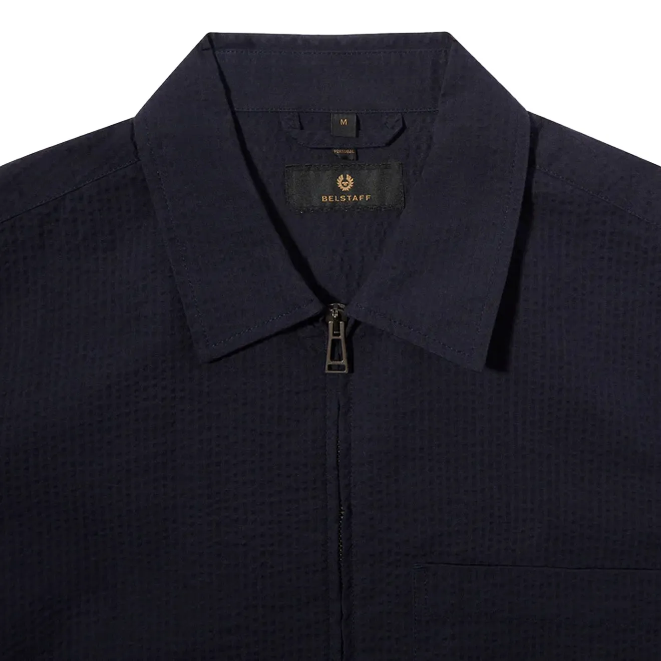 Belstaff Channel Overshirt Dark Ink Mega Online Discount Price Drop Frenzy
