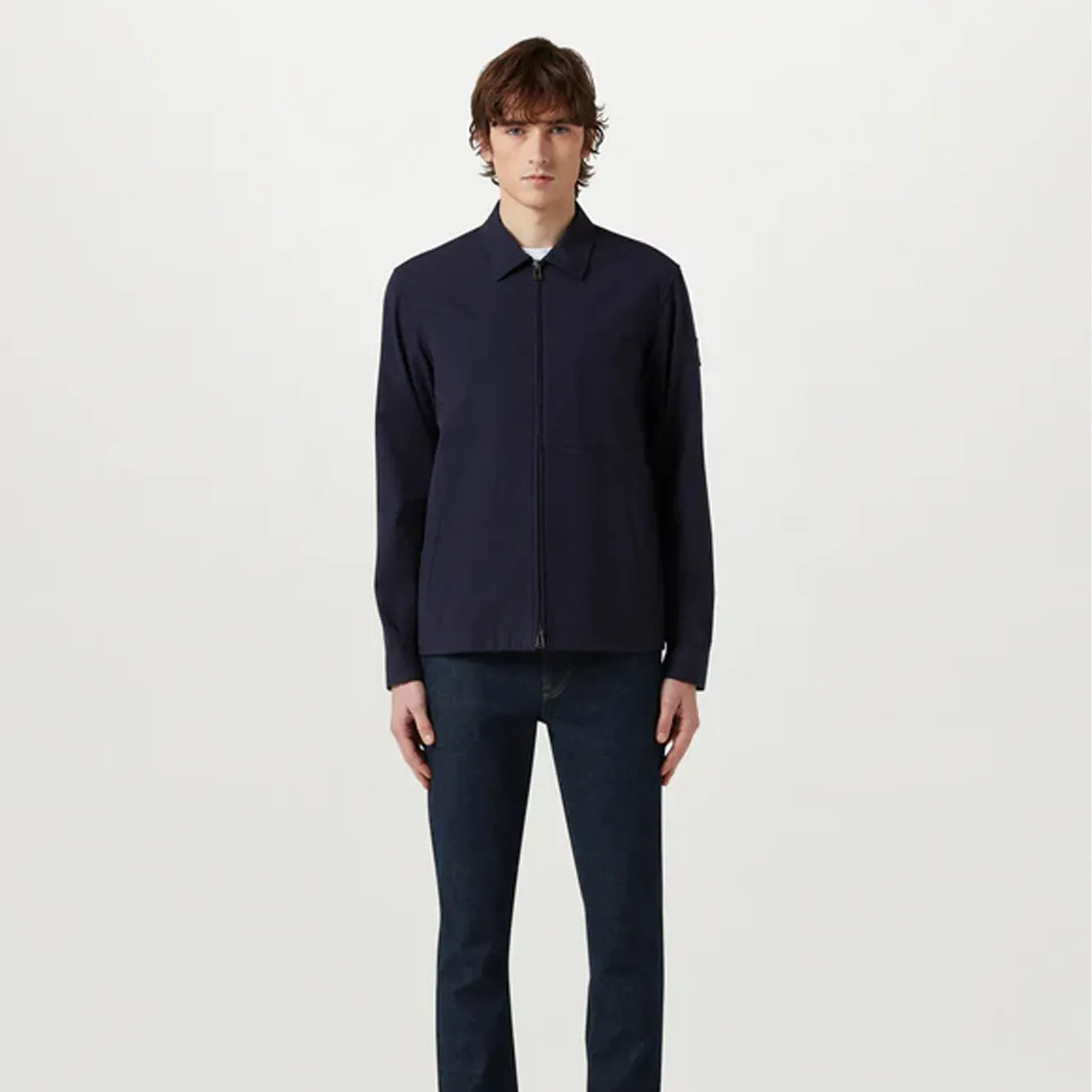Best Price Online Belstaff Channel Overshirt Dark Ink