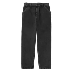 Carhartt Wip Single Knee Pant Black Stone Washed Last Chance Steal