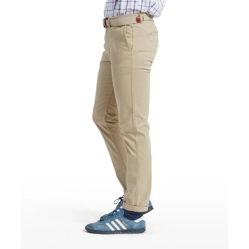Instant Savings Inside Schoffel Chichester Mens Chino Trousers - Oat