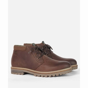 Barbour Boulder Mens Chukka Boot - Mocha MustHave Deal