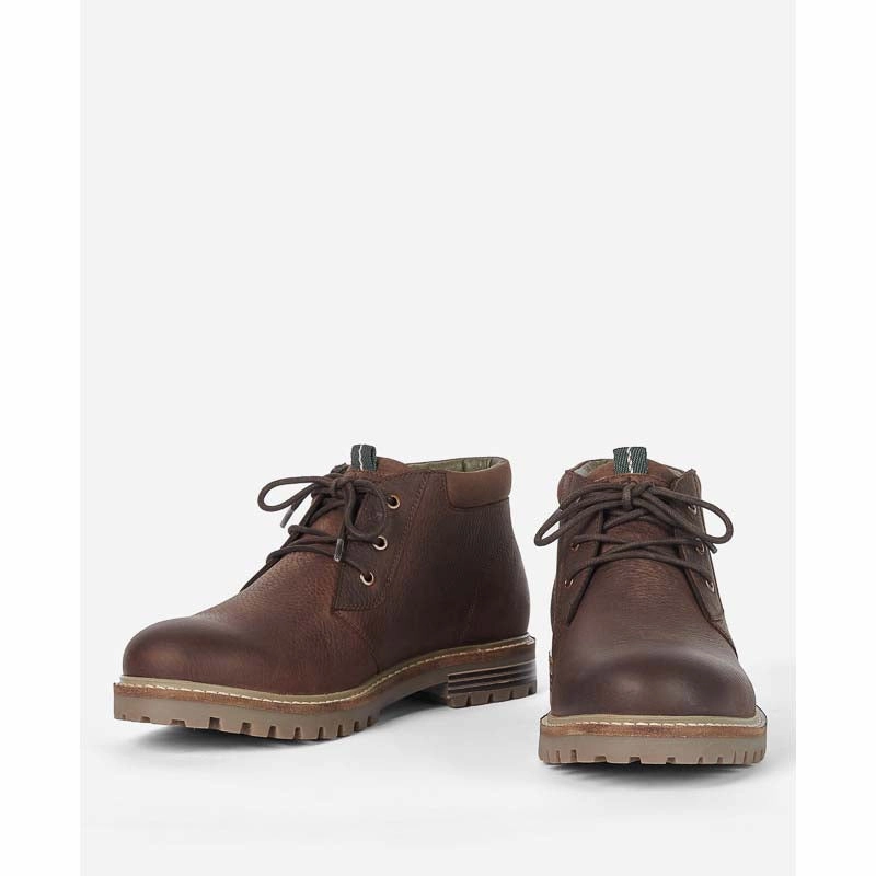 Barbour Boulder Mens Chukka Boot - Mocha Shop Smart Save Special Steal Event