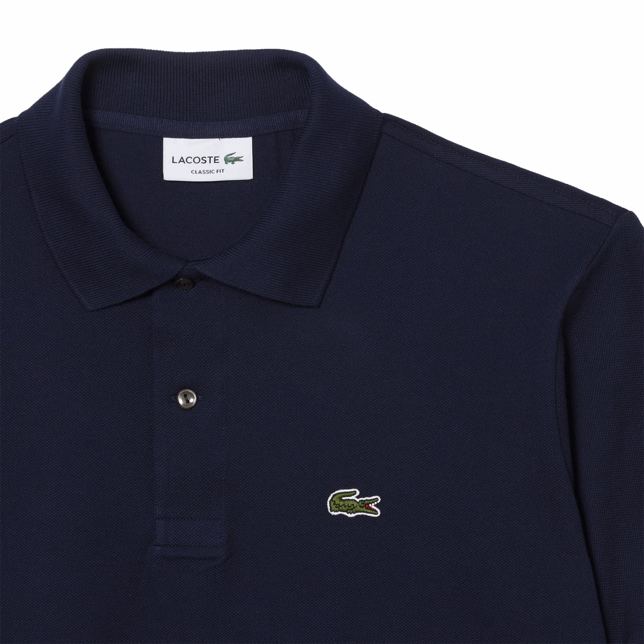 Hot Pick Deal Lacoste Original L.12.12 Petit Pique Cotton Polo Shirt Midnight Blue