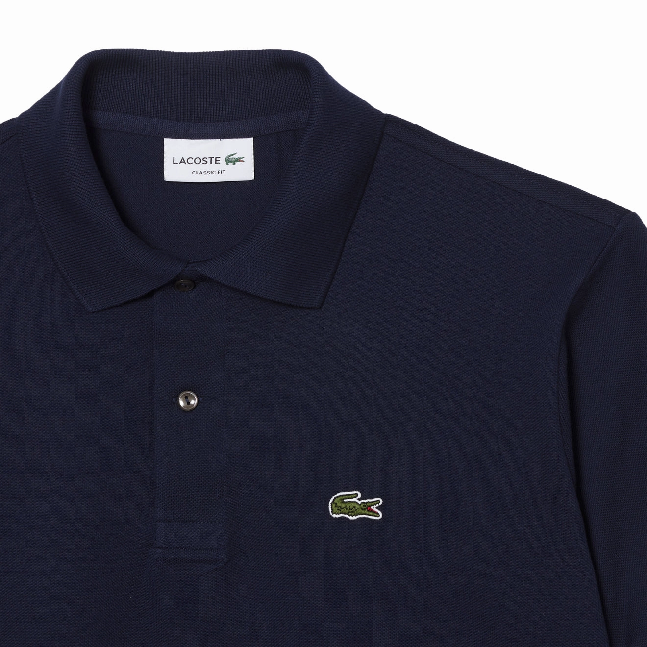 Best Deal Today Hot Deal Alert Lacoste Original L.12.12 Petit Pique Cotton Polo Shirt Midnight Blue