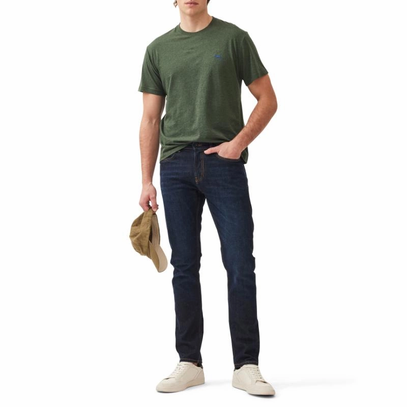 Rodd & Gunn Gunn Mens T-Shirt - Hunter Green Shop Hot Picks Todays Trending Deals
