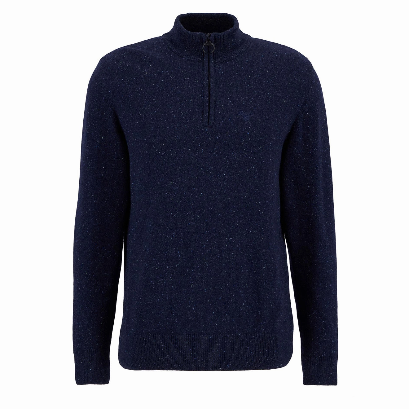 Limited Time Offer Hot Pick Online Barbour Essential Tisbury Half Zip Knitted Jumper Navy