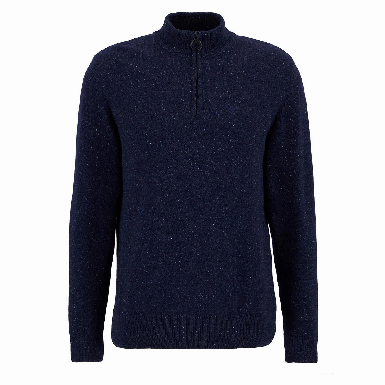 Barbour Essential Tisbury Half Zip Knitted Jumper Navy Limited Stock Hot Deal Weekend Specials