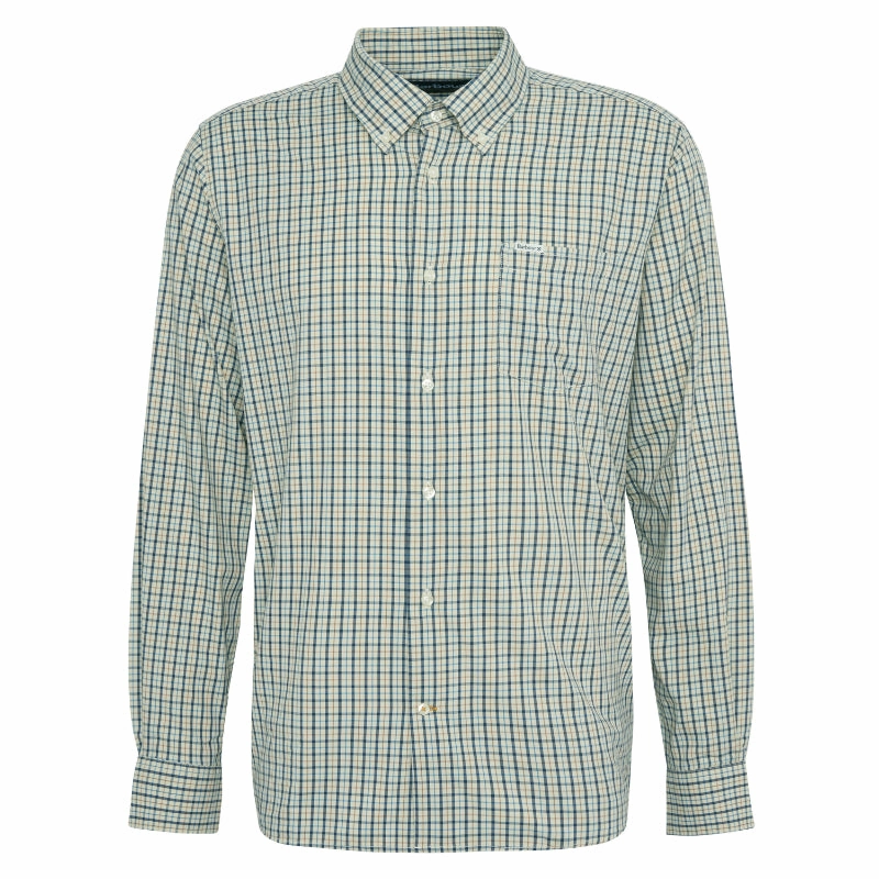 Flash Sale Now Barbour Teesdale Performance Mens Shirt - Stone