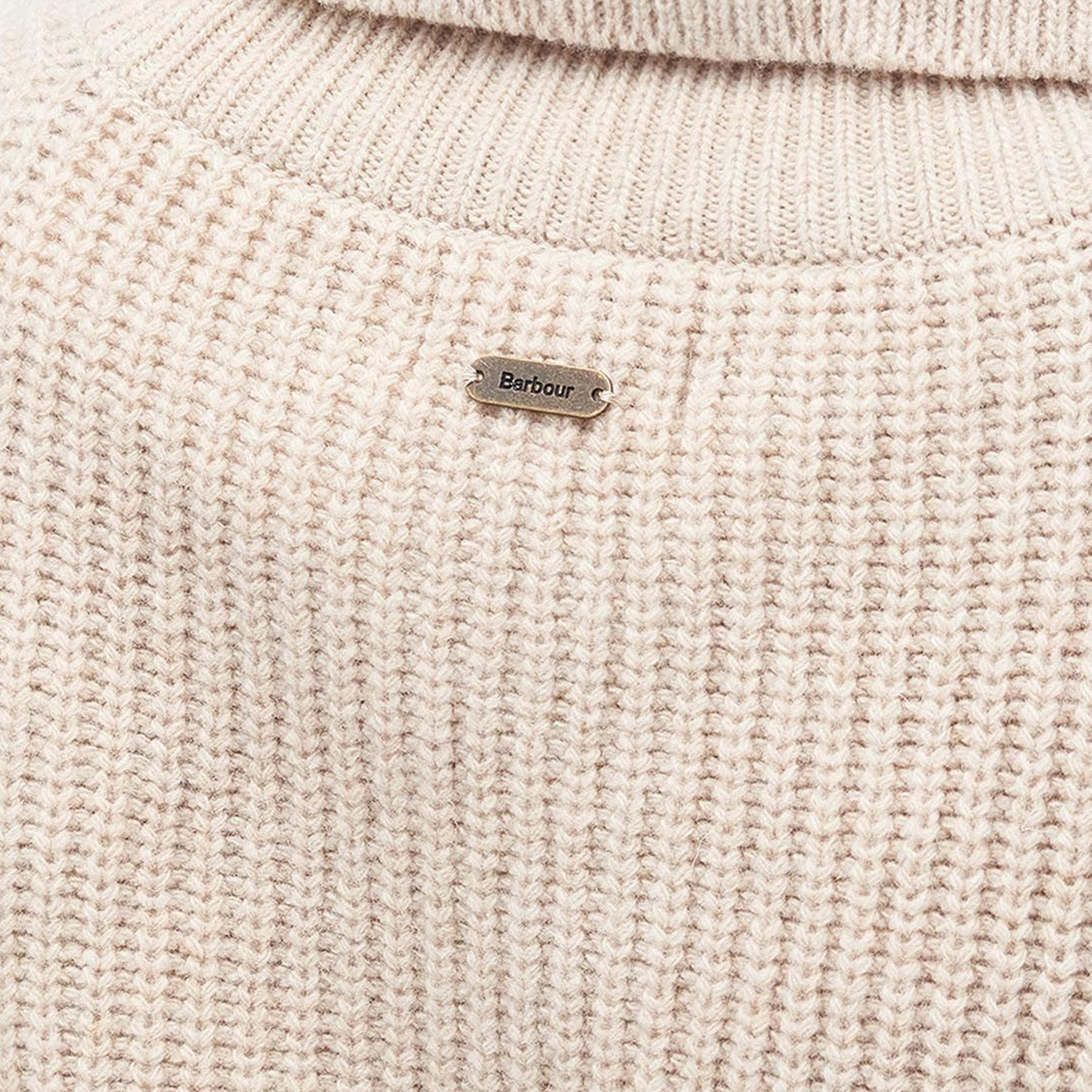 Weekend Flash Offer Big Sale Today Barbour Womens Yarrow Knitted Jumper Oatmeal