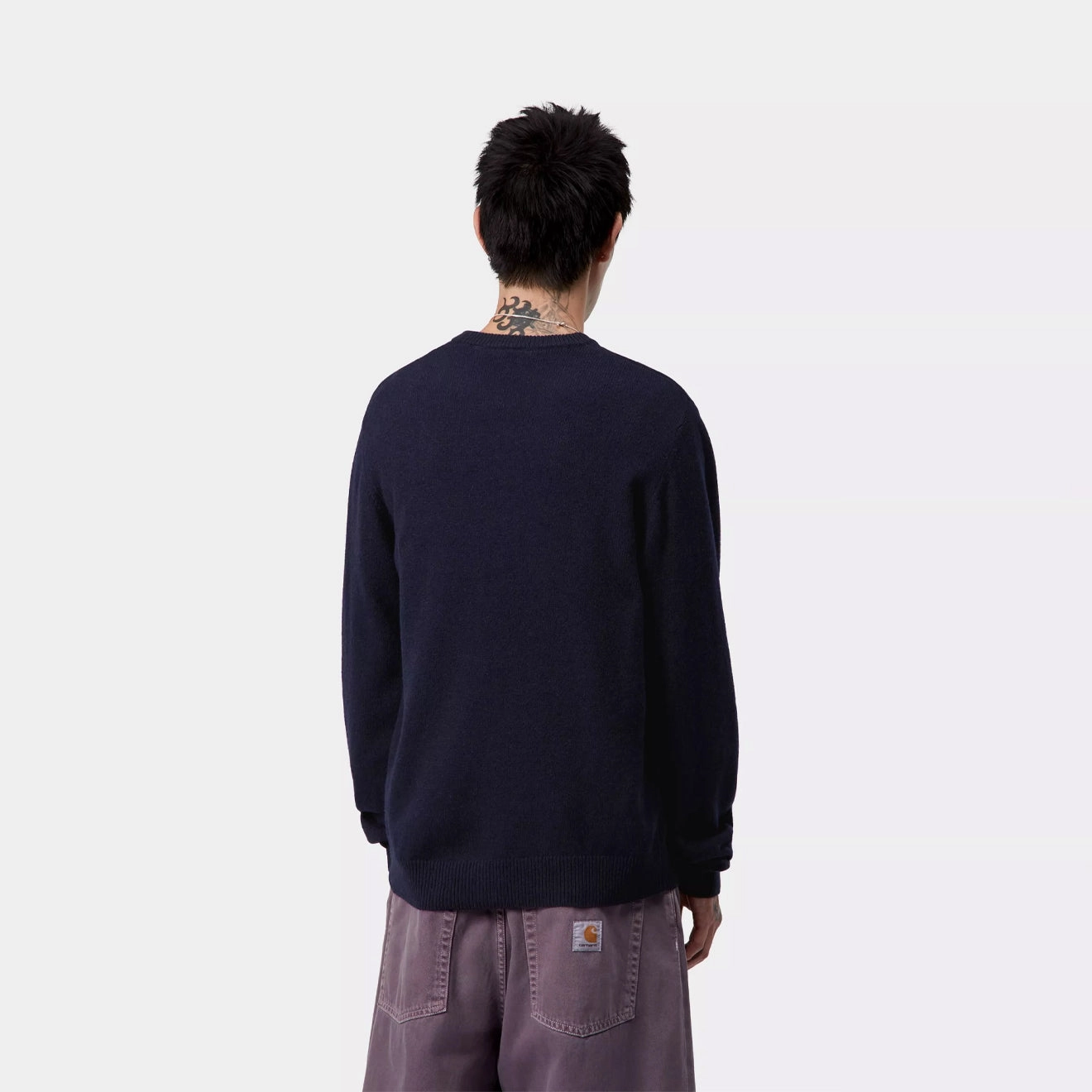 Carhartt Wip Alten Sweater Deep Night Todays Mega Savings