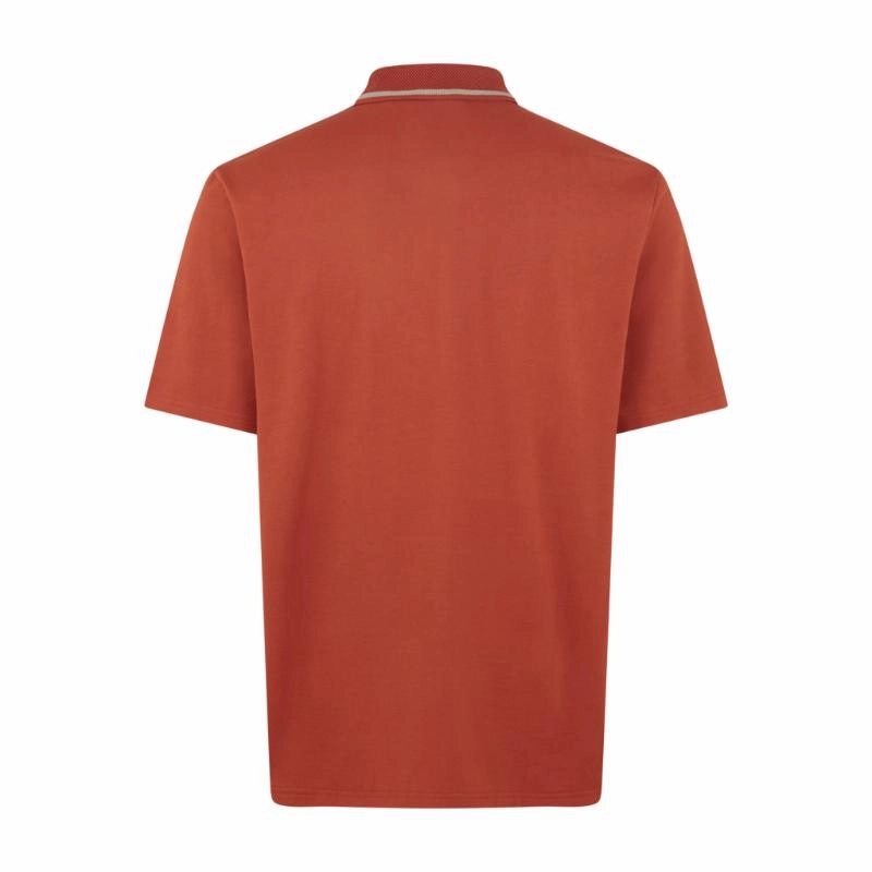 Trending Offer Today Limited Time Steal Ridgeline Kilworth Mens Polo Shirt - Russet