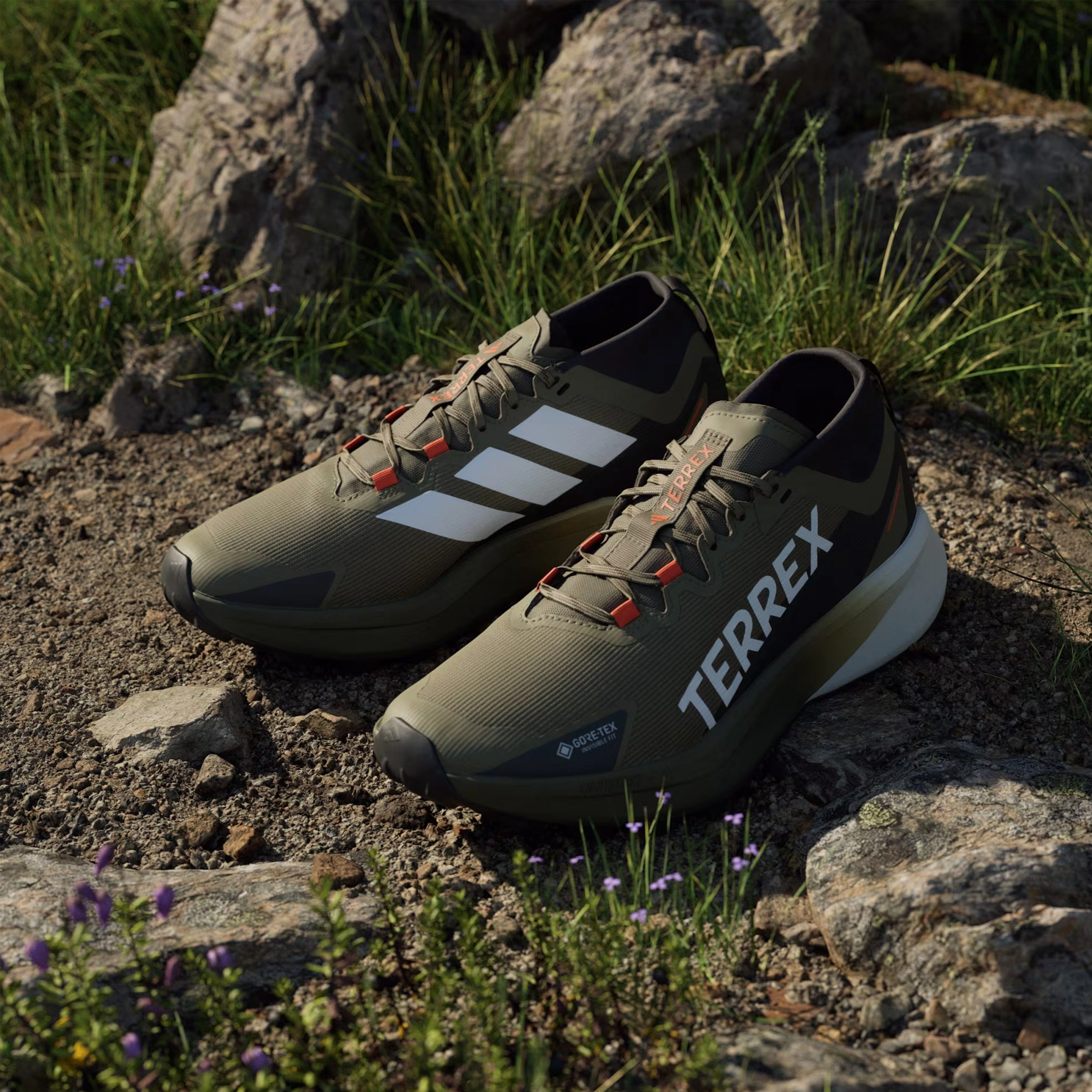 Dont Miss Todays Deal Adidas Terrex Trail Running Shoes Agravic Black / Green