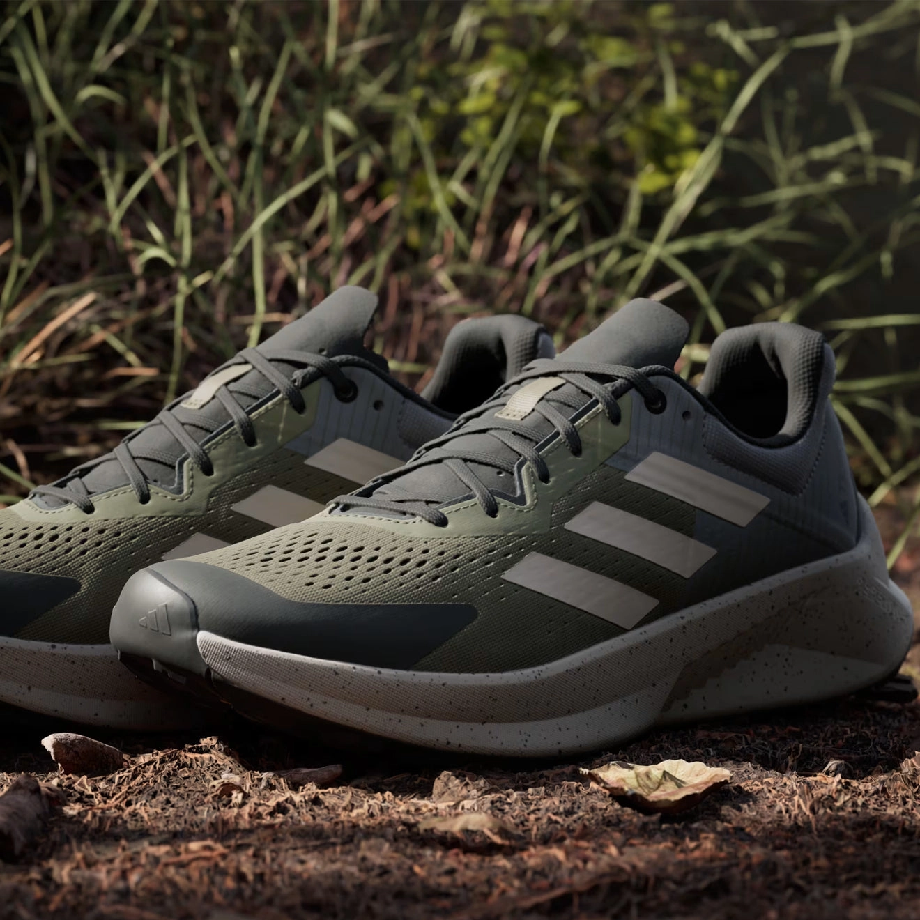 Dont Miss Out Price Drop Alert Adidas Terrex Soulstride Flow Trail Running Shoe Olive Strata / Wonder Beige / Charcoal