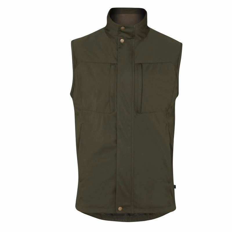 Alan Paine Westermoor Mens Softshell Gilet - Olive Steal the Deal Now Grab It Now