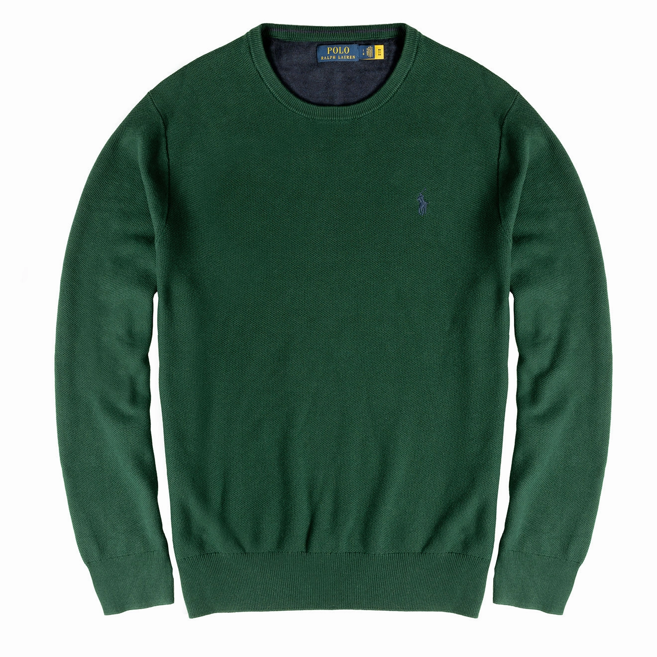 Trending Hot Deal Today Only Hot Sale Polo Ralph Lauren Cotton Crewneck Jumper Moss Agate