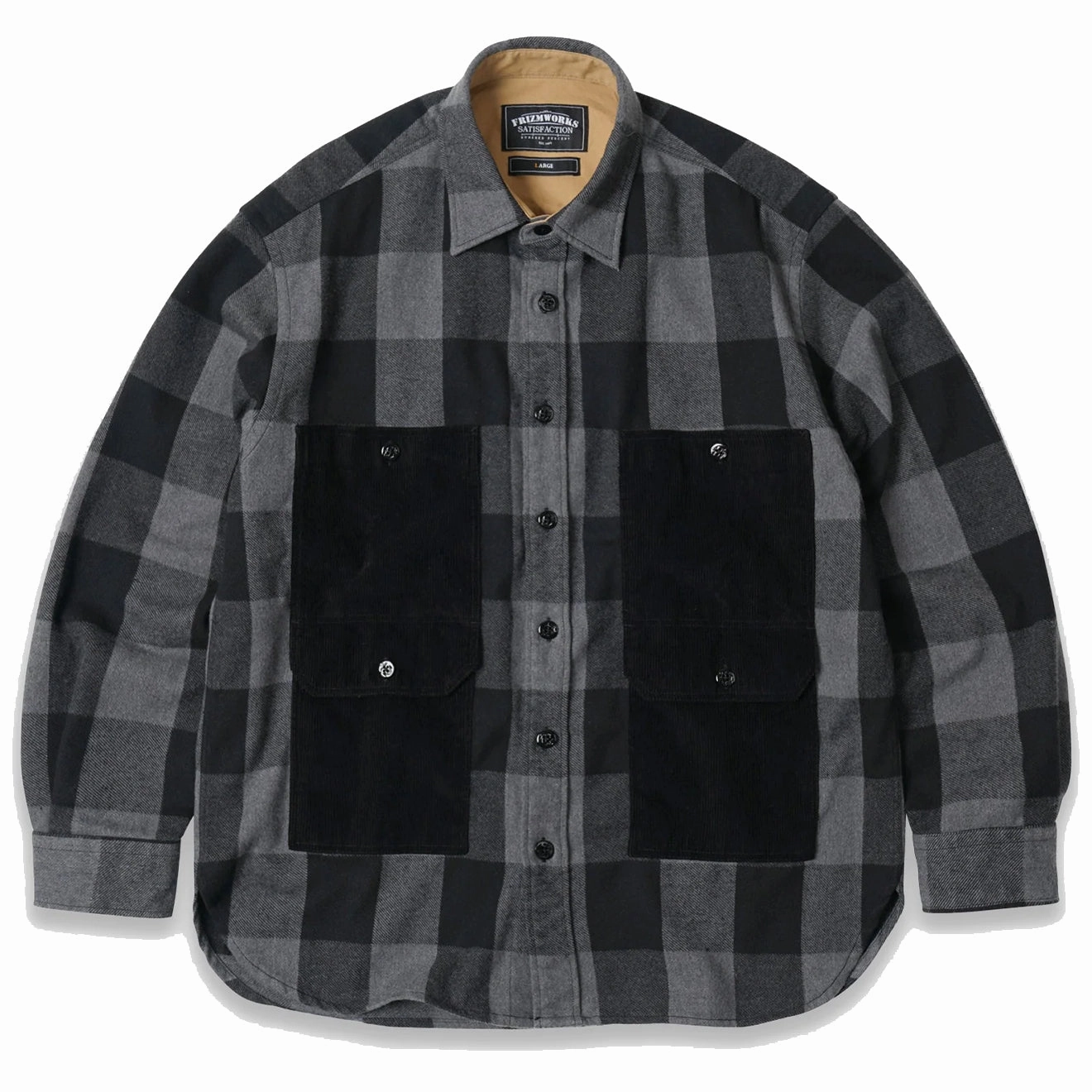 Frizmworks Buffalo Hunting Shirt Jacket Black Last Chance Offer