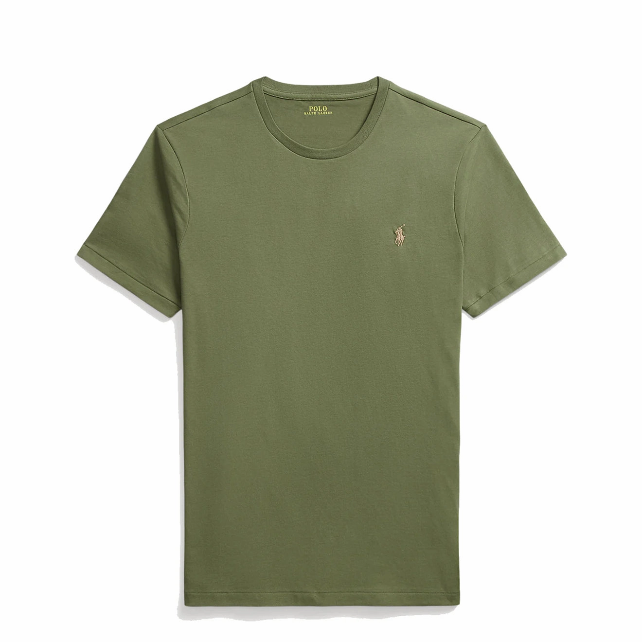 Polo Ralph Lauren Custom Slim Crewneck T-Shirt Garden Trail Price Drop Frenzy Online Deal Frenzy