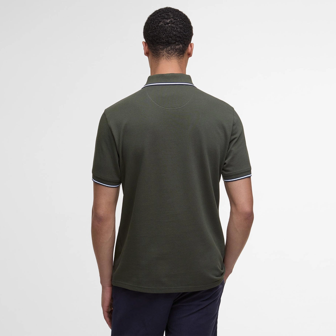 Barbour Fielding Tailored Polo Shirt Olive Today Only Discount Alert Limited Offer Alert
